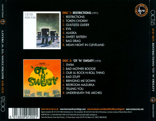 Restrictions/Ot N Sweaty [Bonus Track] [Remastered] cover art