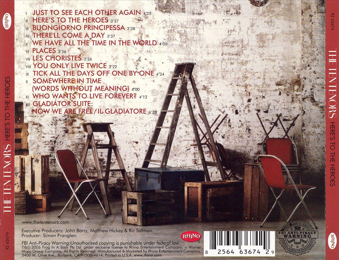 Here's to the Heroes cover art