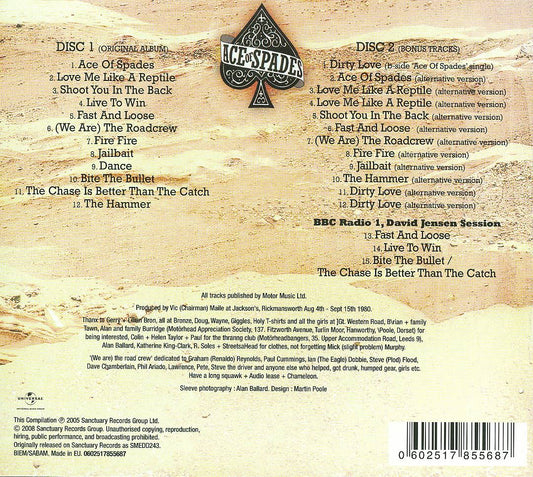 Ace of Spades [Deluxe Edition] cover art