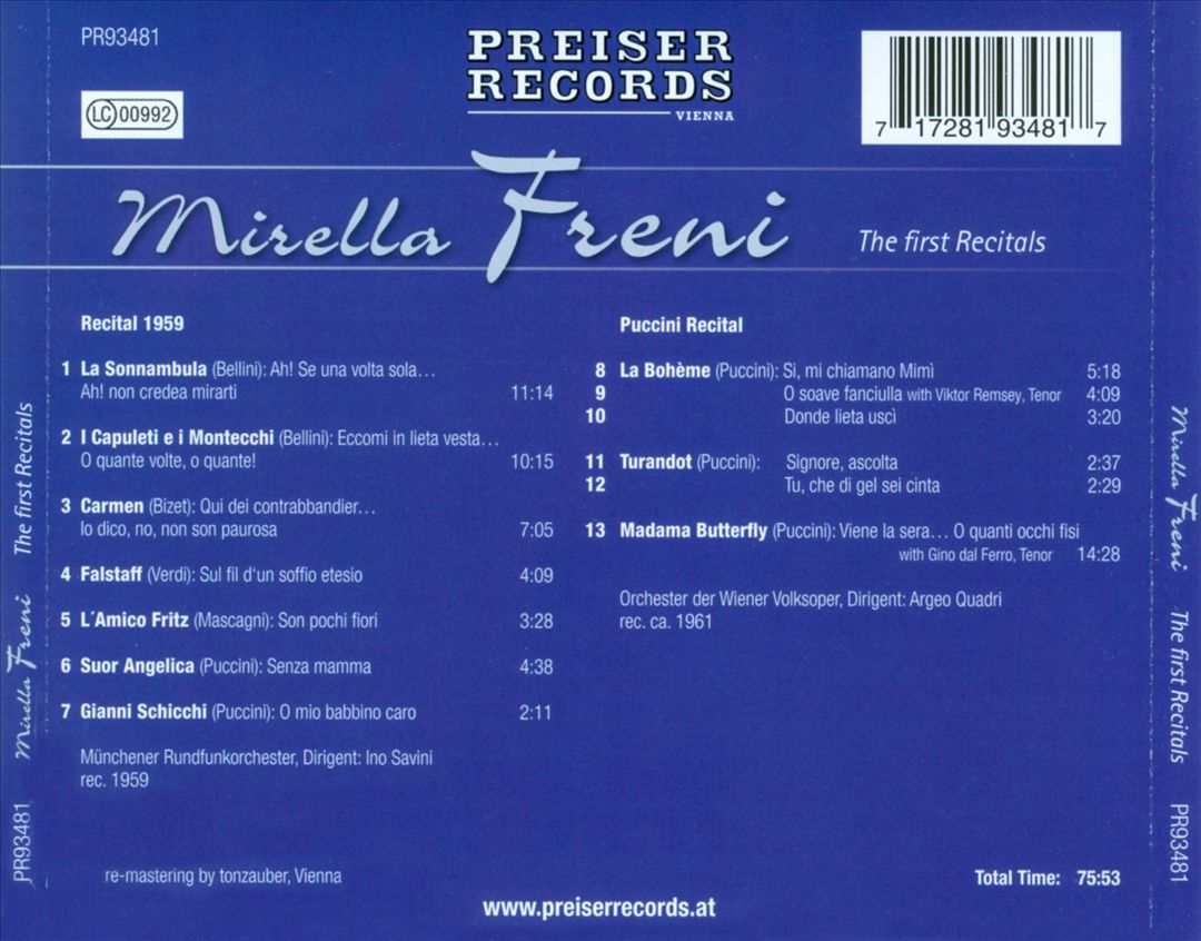 First Recitals cover art