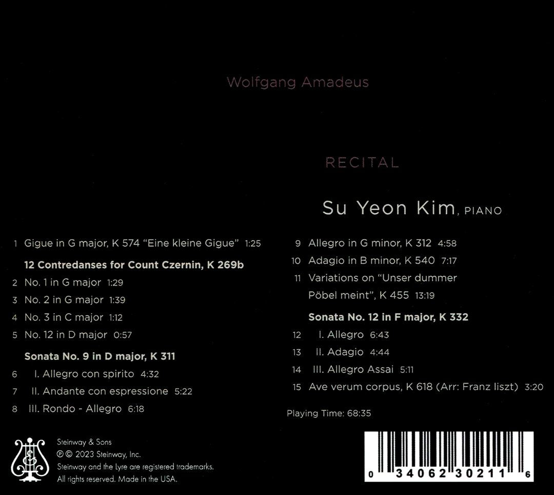 Mozart: Recital cover art