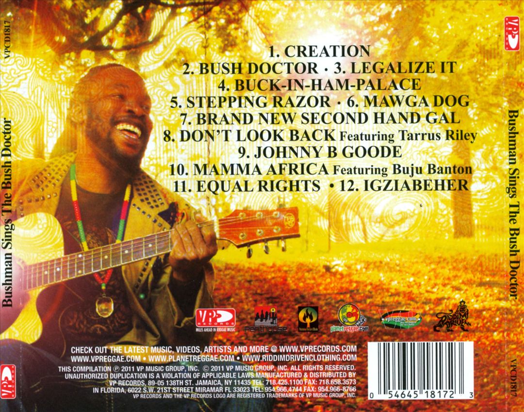 Bushman Sings the Bush Doctor: A Tribute to Peter Tosh cover art
