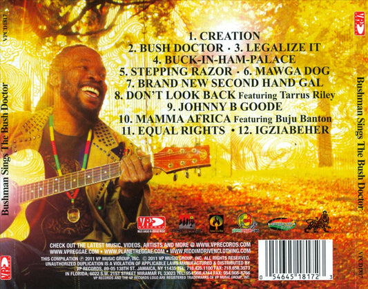 Bushman Sings the Bush Doctor: A Tribute to Peter Tosh cover art