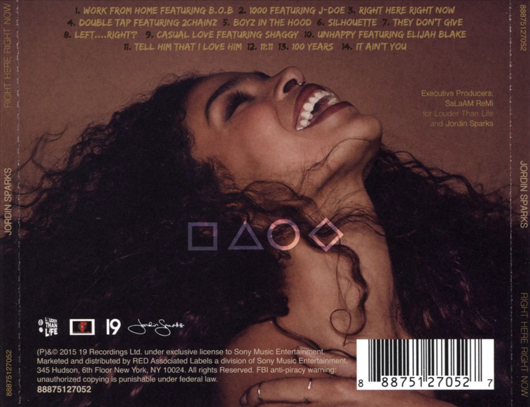 Right Here Right Now cover art