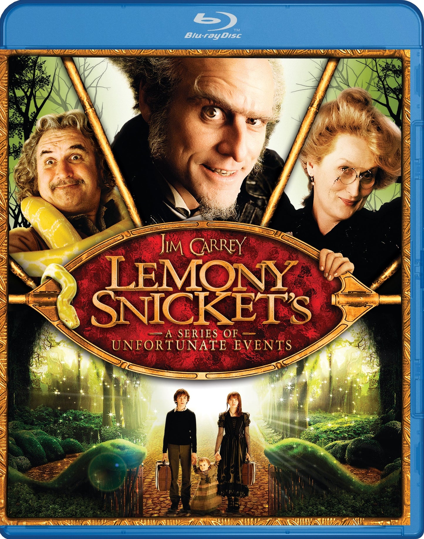 Lemony Snicket's A Series of Unfortunate Events [Blu-ray] cover art