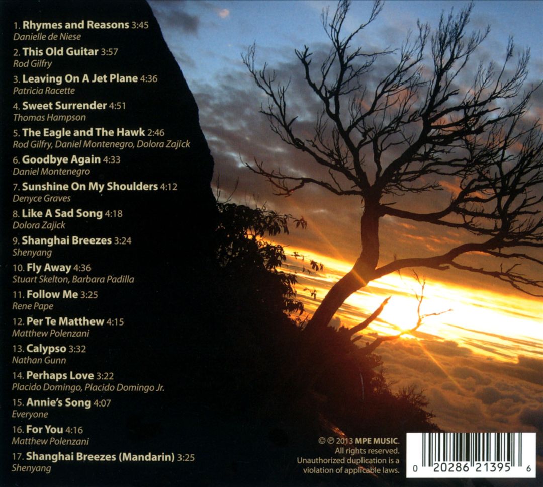 Great Voices Sing John Denver cover art