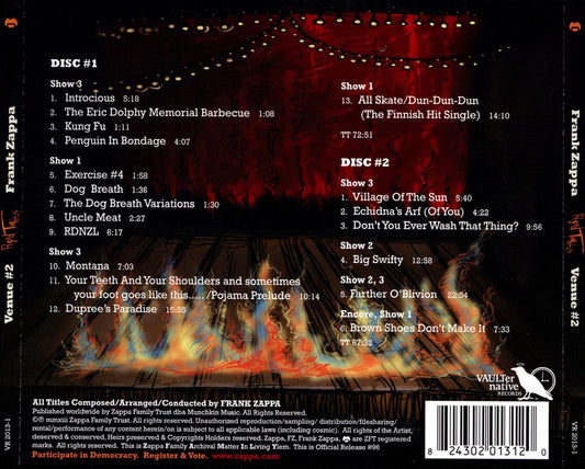 Road Tapes, Venue #2: Finlandia Hall, Helsinki, August 23 & 24, 1973 cover art