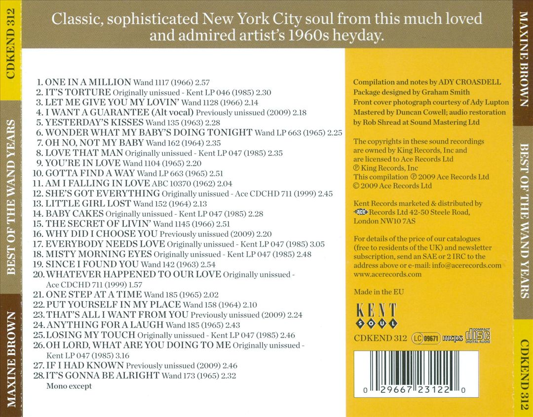 Best of the Wand Years cover art