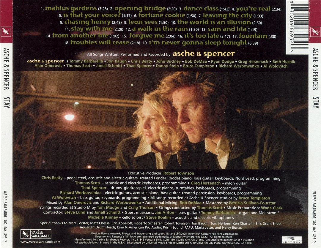 Stay [Original Motion Picture Soundtrack] cover art