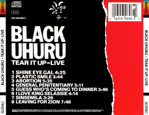 Tear It Up: Video cover art