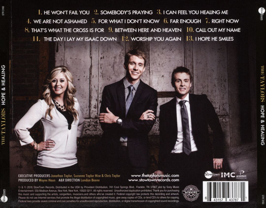 Hope & Healing cover art