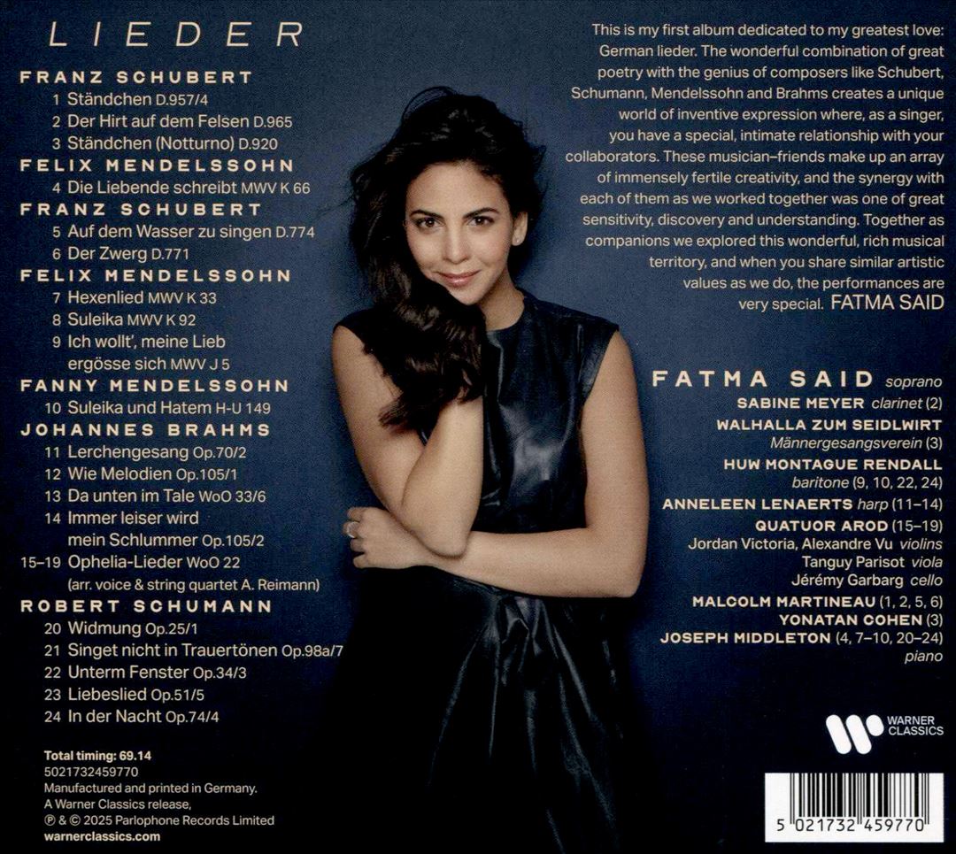 Lieder cover art