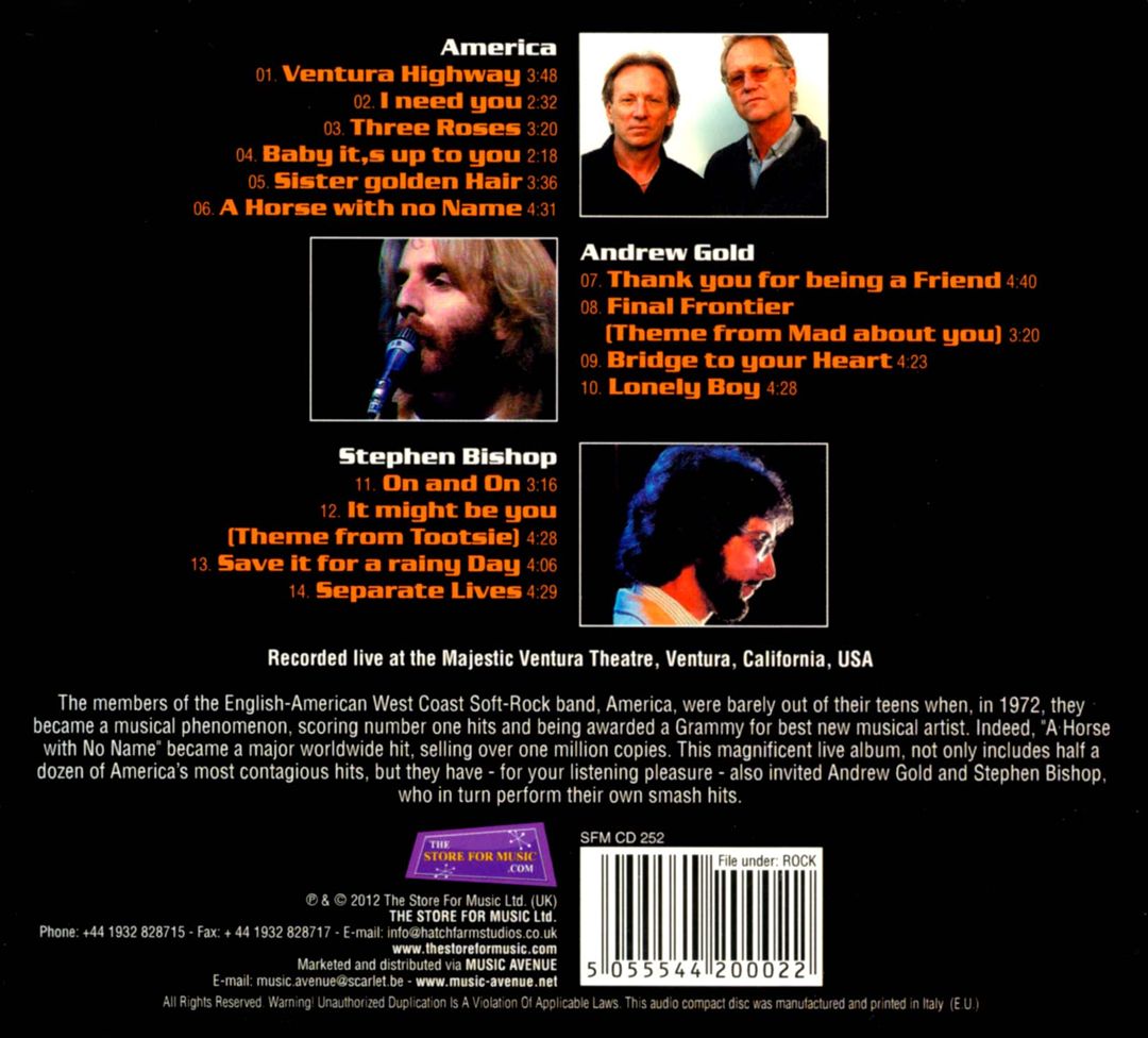 Ventura Highway cover art