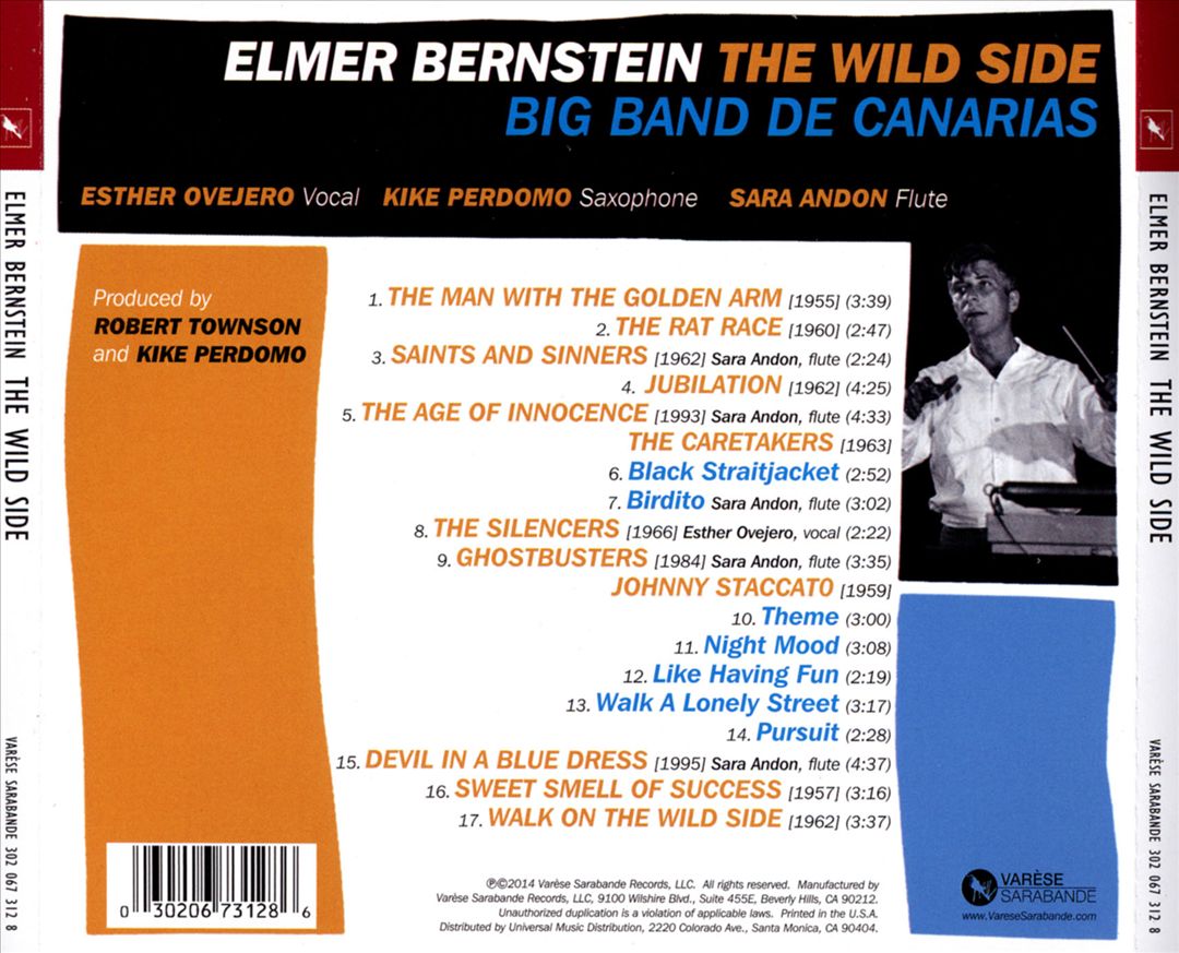 Elmer Bernstein: The Wild Side cover art
