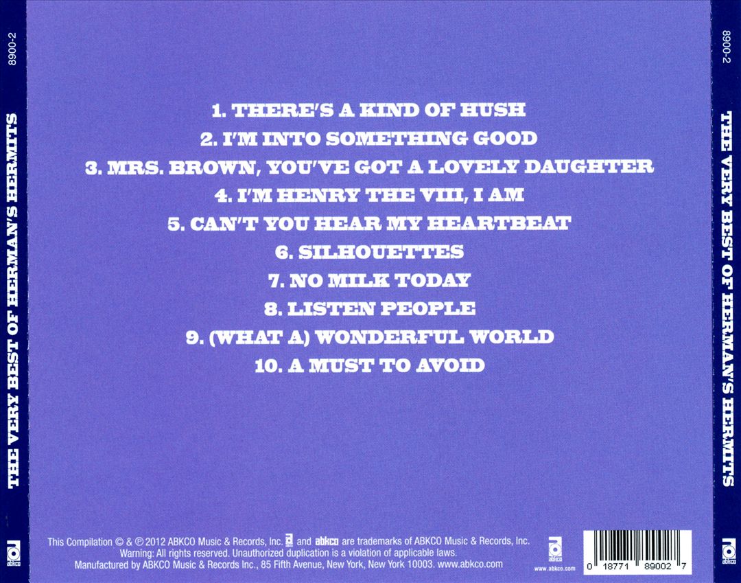 Very Best of Herman's Hermits [ABKCO] cover art
