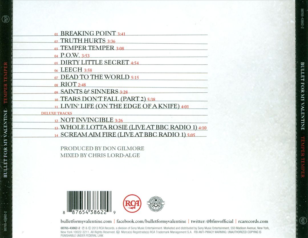 Temper Temper [Deluxe Edition] cover art