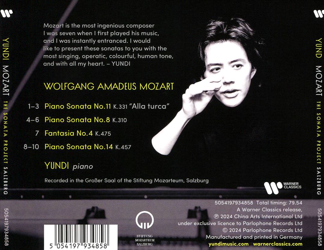 Mozart: The Sonata Project - Salzburg cover art