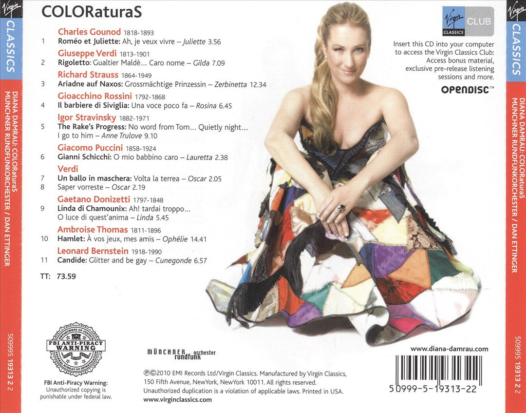 COLORaturaS: Opera Arias cover art