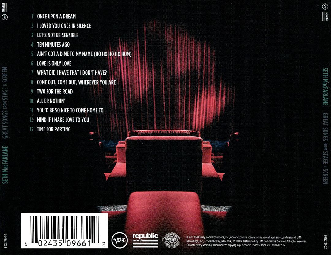 Great Songs From Stage and Screen cover art
