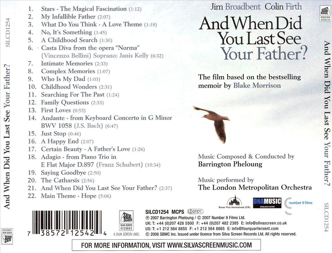 And When Did You Last See Your Father? [Motion Picture Soundtrack] cover art