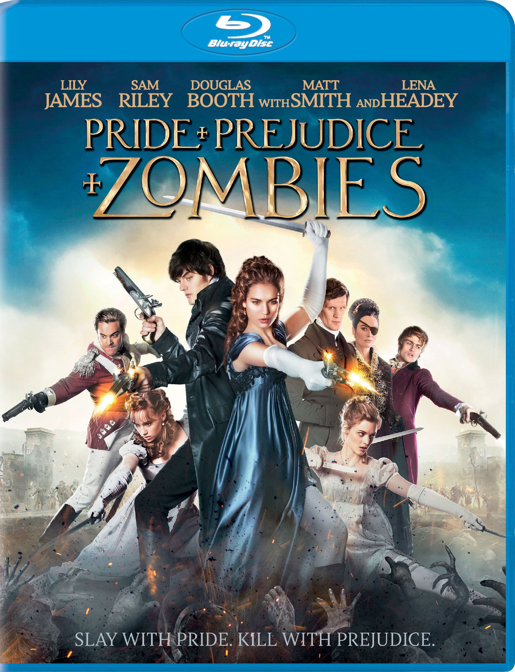 Pride and Prejudice and Zombies [Includes Digital Copy] [Blu-ray] cover art