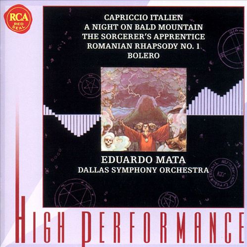 Capriccio Italien; A Night On Bald Mountain; The Sorcerer's Apprentice... cover art