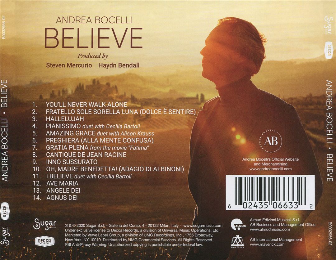 Believe cover art