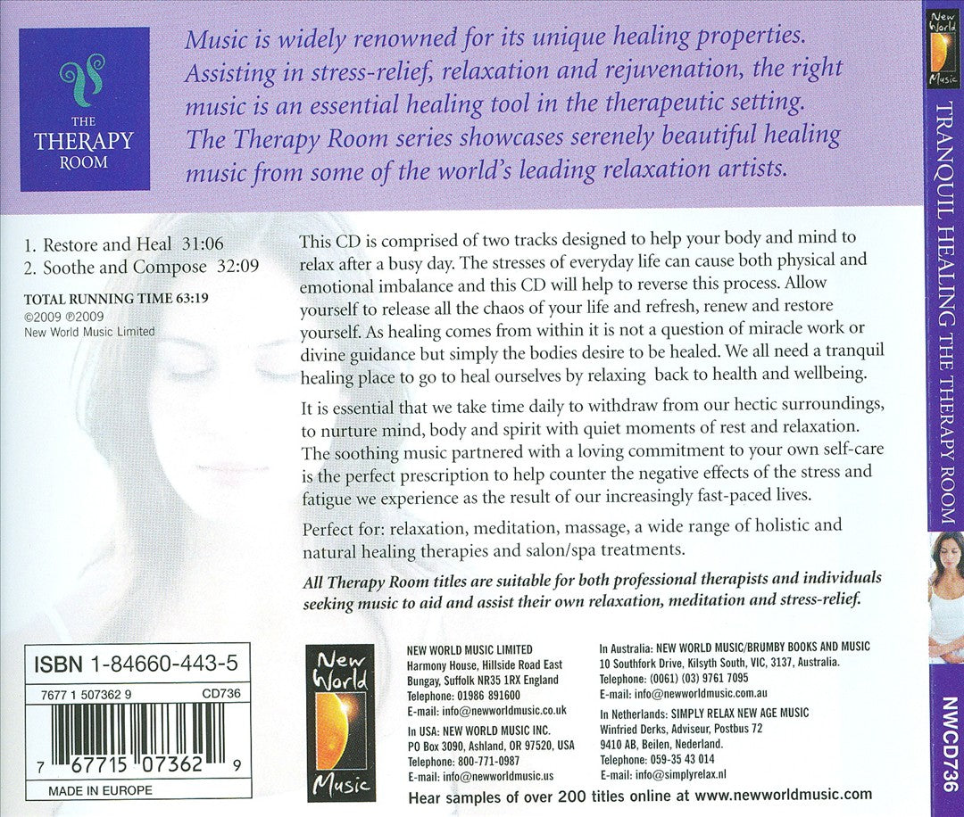 Tranquil Healing cover art