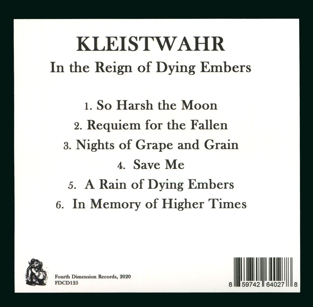 In the Reign of Dying Embers cover art