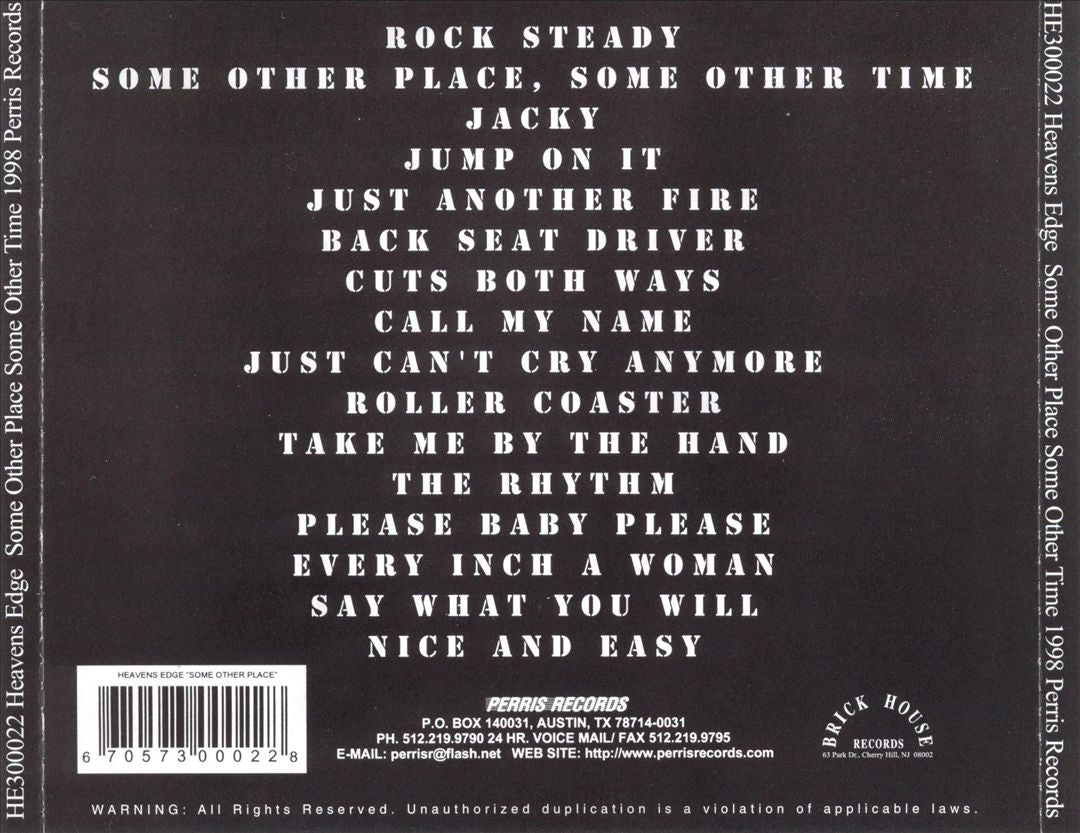 Some Other Place Some Other Time cover art