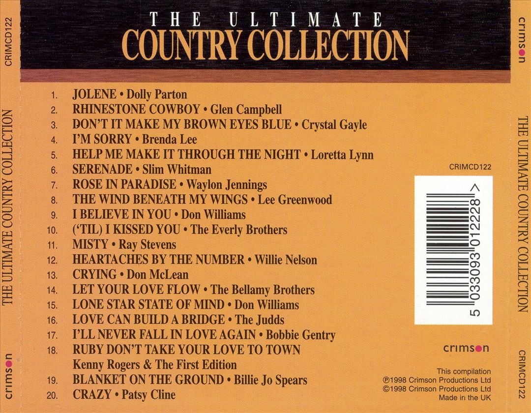 Ultimate Country Collection [Crimson] cover art