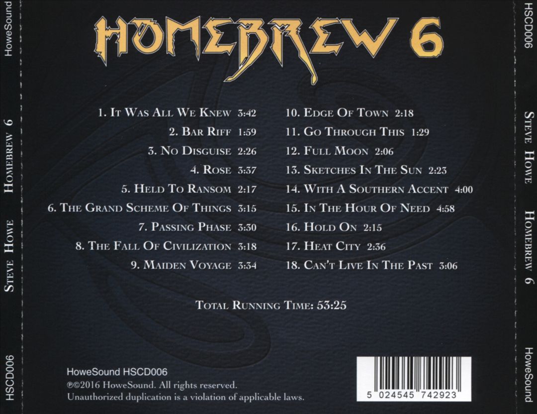 Homebrew 6 cover art