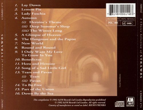 Choice Selection of Strawbs cover art