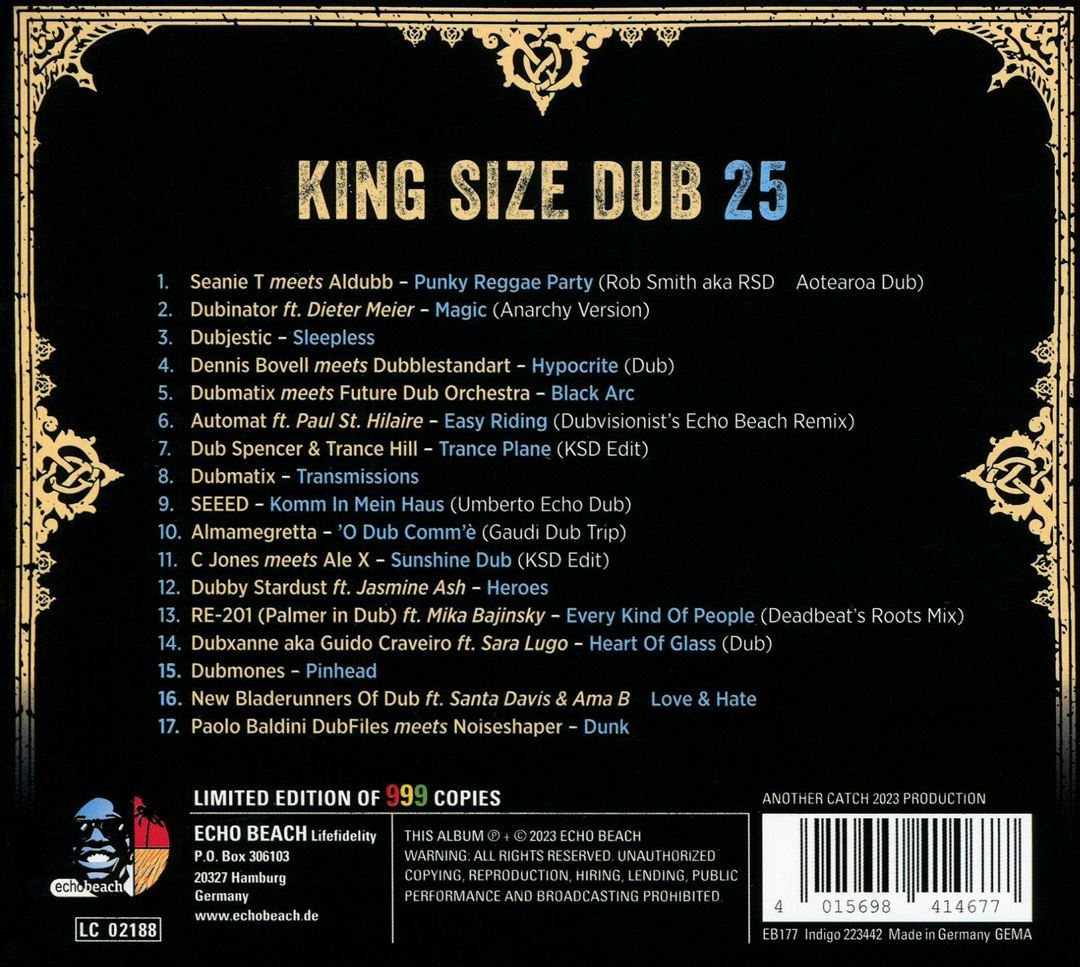King Size Dub 25 cover art