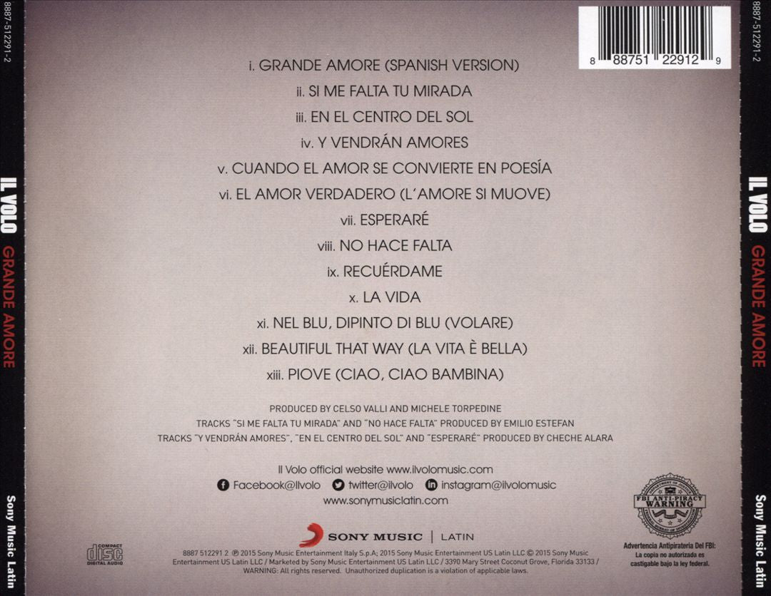 Grande Amore cover art