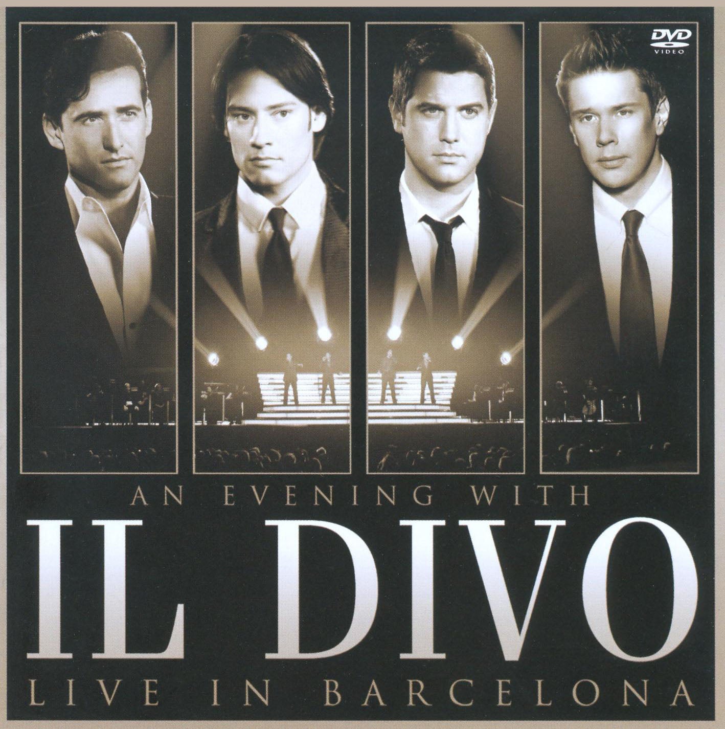 Evening with Il Divo: Live in Barcelona [CD/DVD] cover art