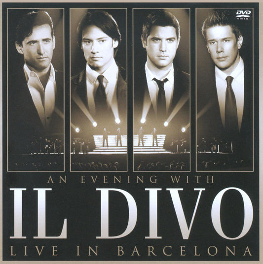 Evening with Il Divo: Live in Barcelona [CD/DVD] cover art