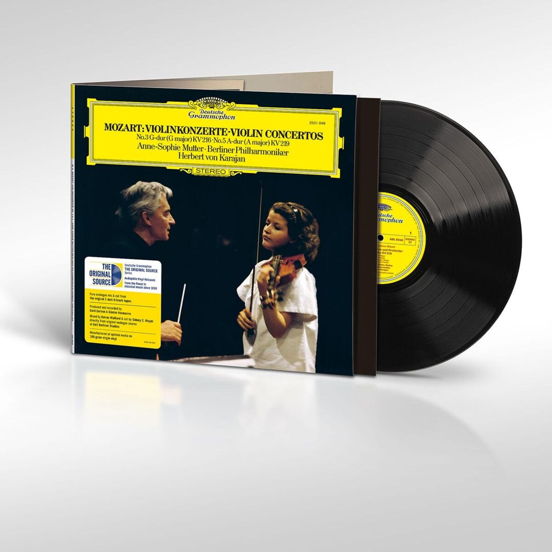 Mozart: Violinkonzerte No. 3 G-dur K 216, No. 5 A-dur K 219 cover art