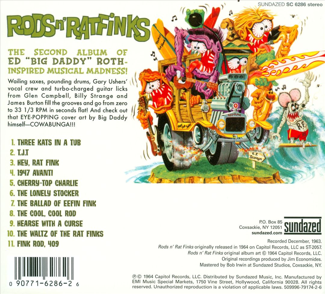Rods n' Ratfinks cover art