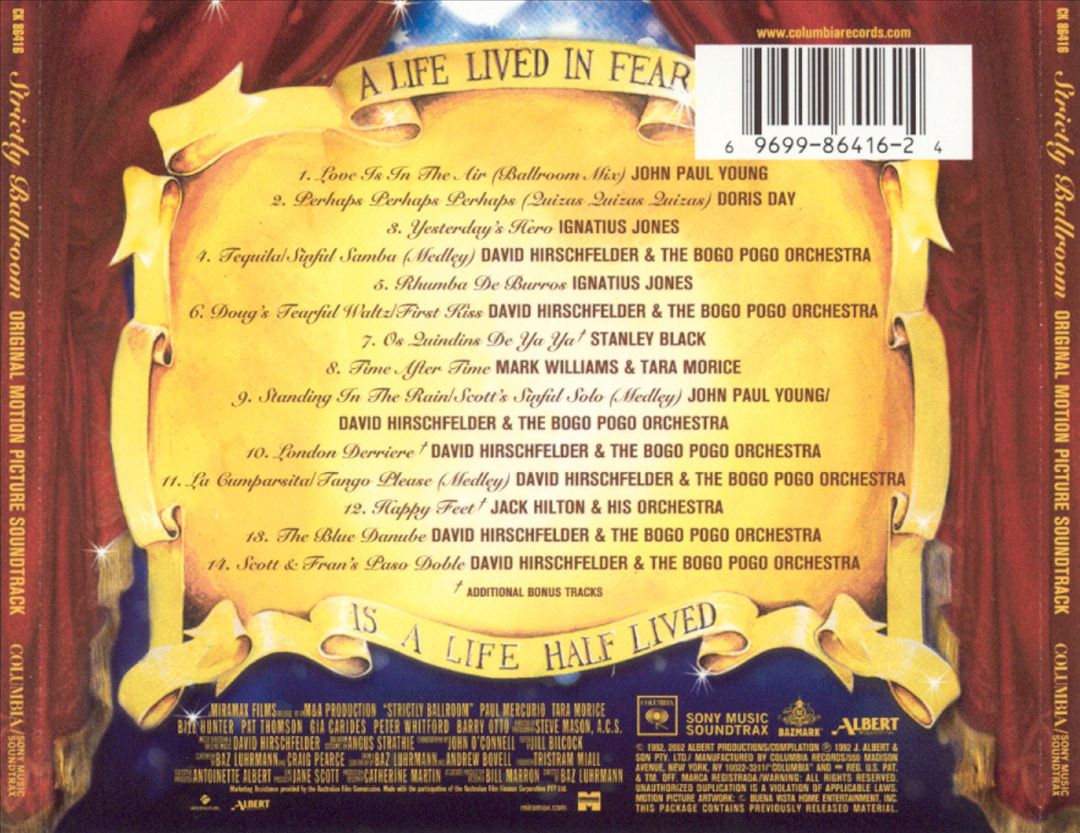 Strictly Ballroom [Bonus Tracks] cover art