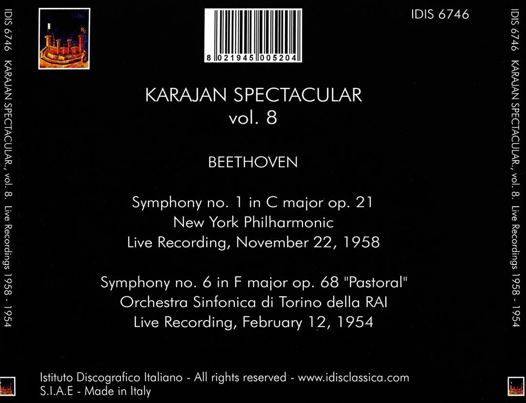 Karajan Spectacular, Vol. 8: Beethoven cover art