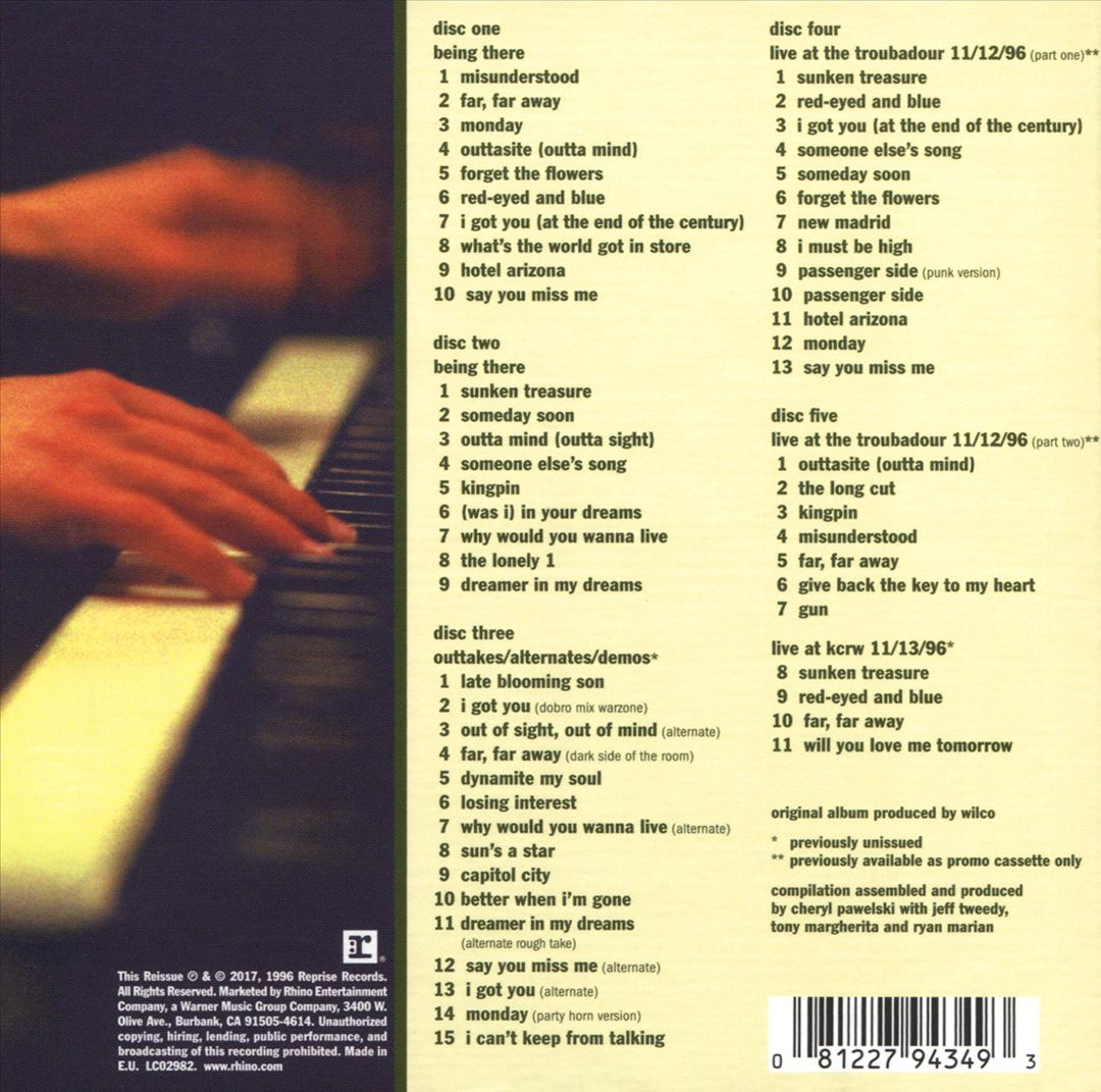 Being There [Deluxe Edition] [5 CD] cover art