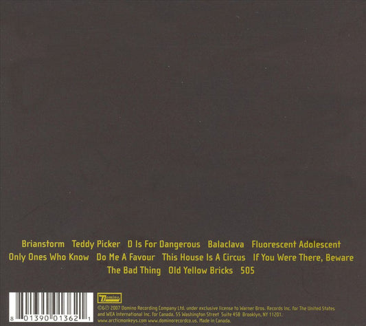 Favourite Worst Nightmare cover art