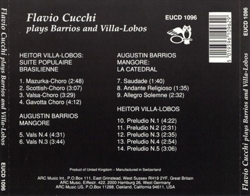Plays Barrios & Villa-Lobos cover art