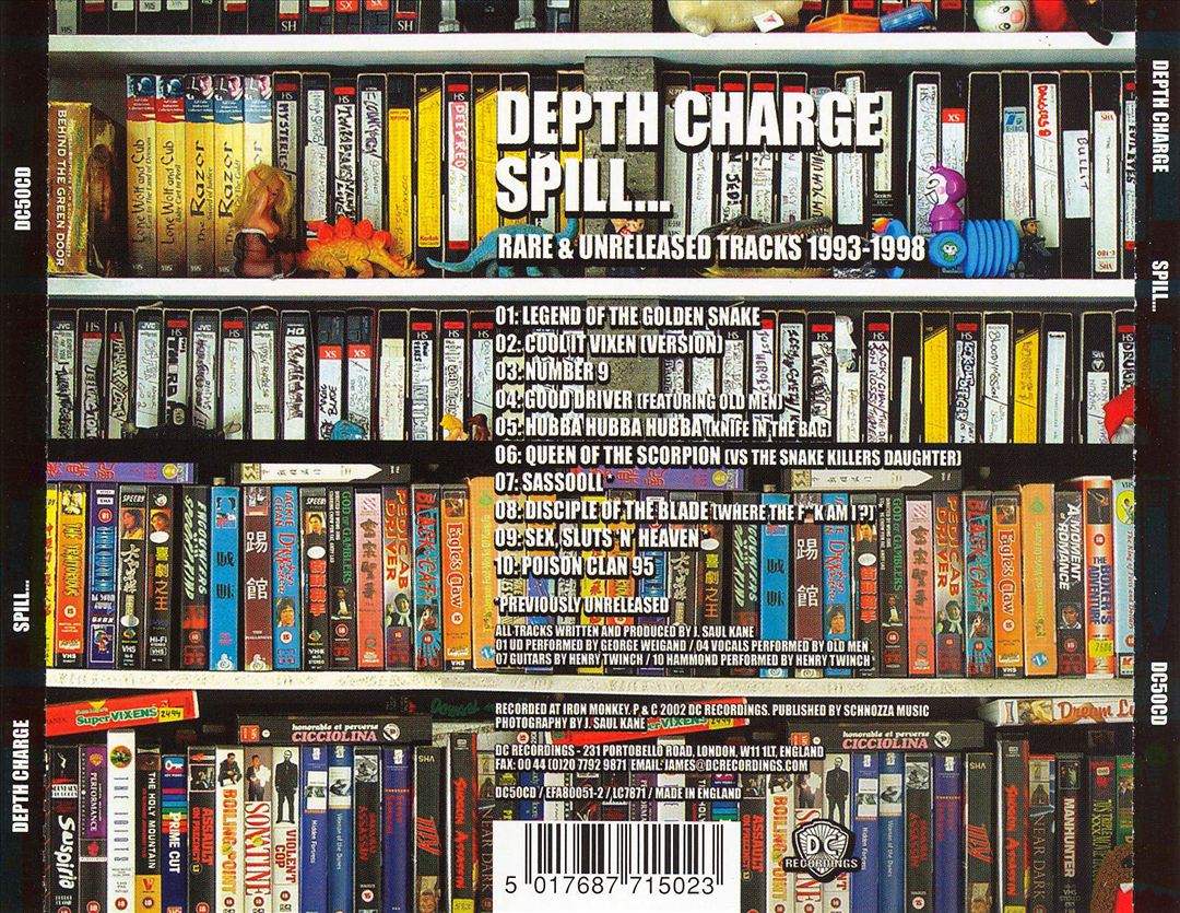 Spill: Rare & Unreleased Tracks 1993-1998 cover art