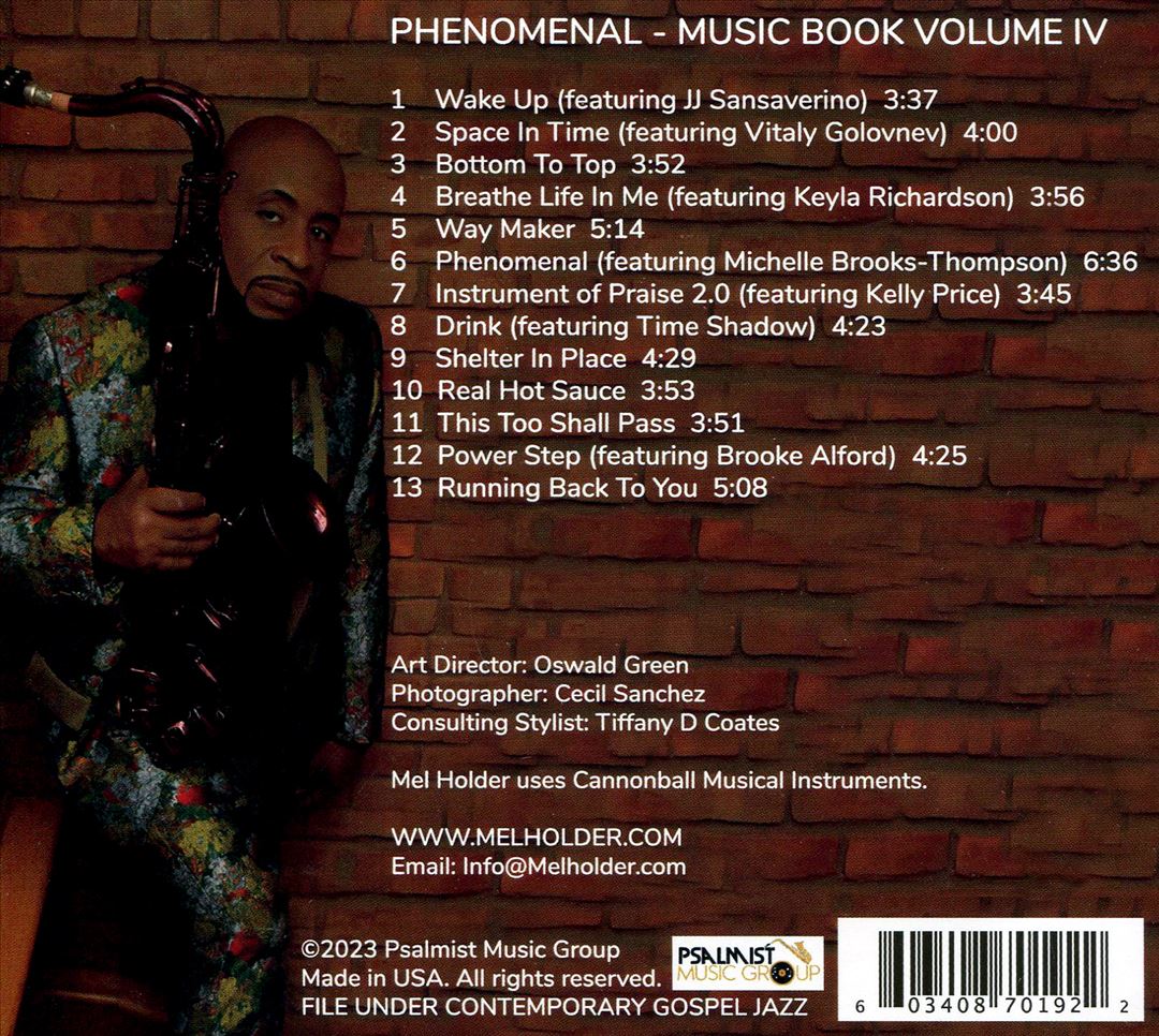 Phenomenal: Music Book Volume IV cover art