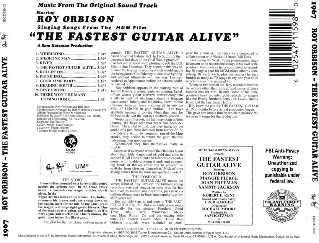 Fastest Guitar Alive [Original Soundtrack] cover art