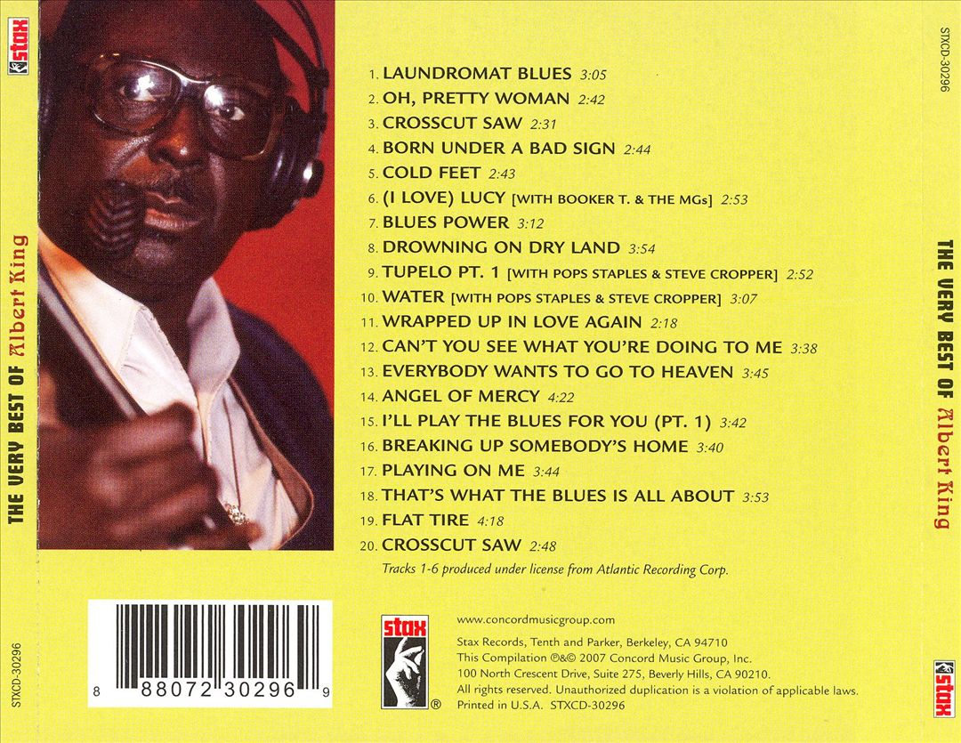 Very Best of Albert King [Stax] cover art