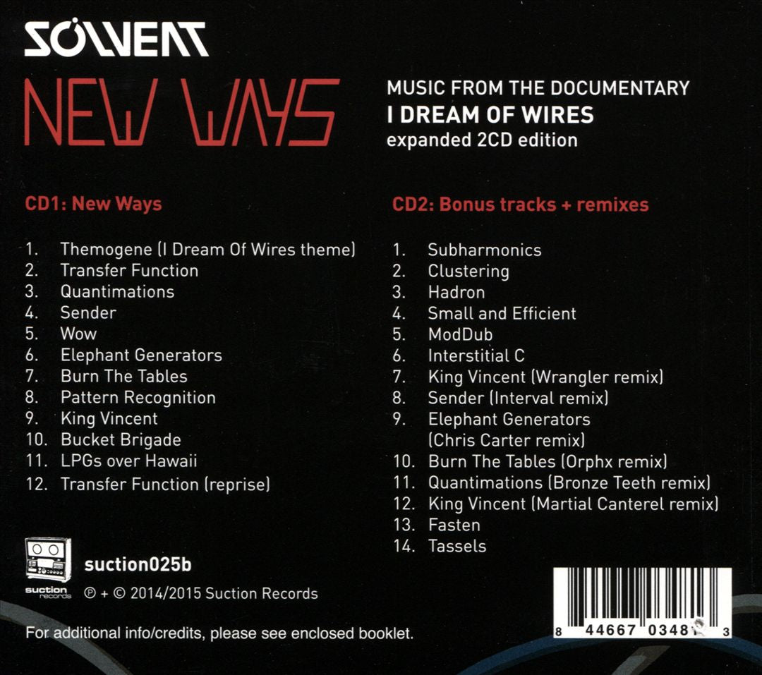 New Ways: Music from the Documentary I Dream of Wires cover art