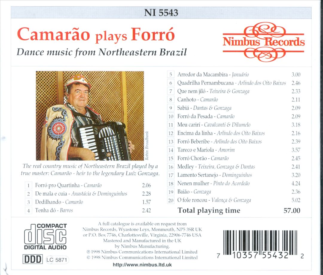 Camarao Plays Forro cover art